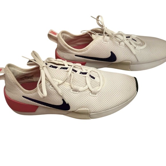 Nike Shoes - Nike Duel‎ Racers Women's White and Pink Sneakers Size 9.5